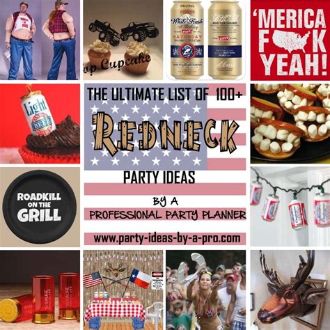 hillbilly party ideas|Ultimate List: 100+ Redneck Party Ideas—by a .